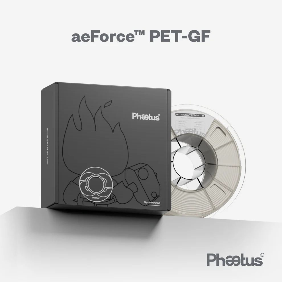 Phaetus aeForce PET-GF 3D Printer Filament Glass Filled PET 1.75mm 1kg